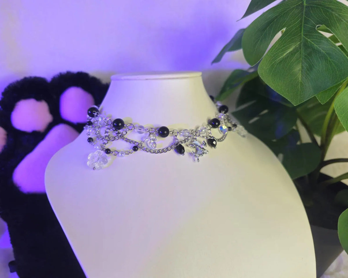 The "Sakura Eclipse" Necklace