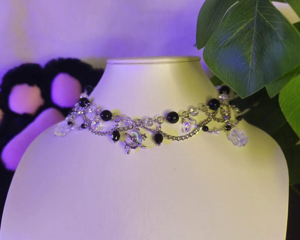 The "Sakura Eclipse" Necklace