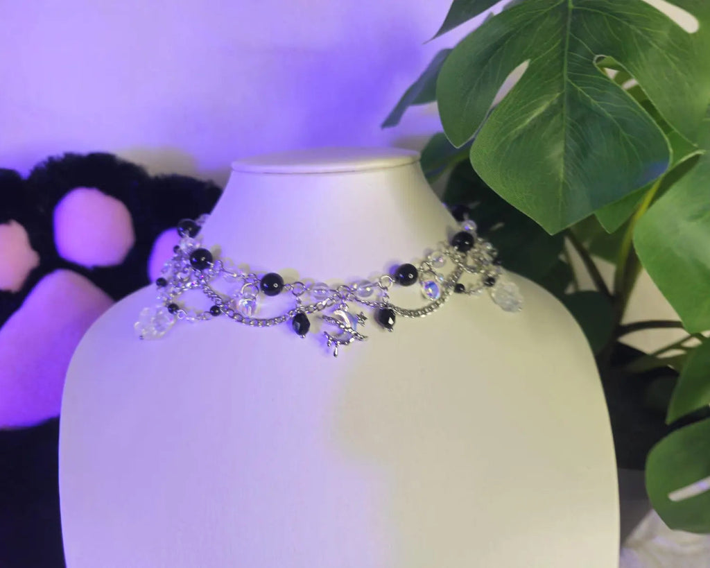 The "Sakura Eclipse" Necklace