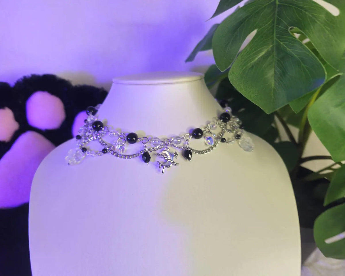 The "Sakura Eclipse" Necklace