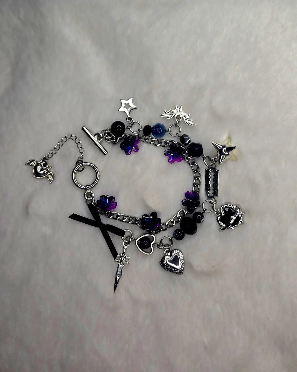 The "Trinked V1" Double Charm Bracelet