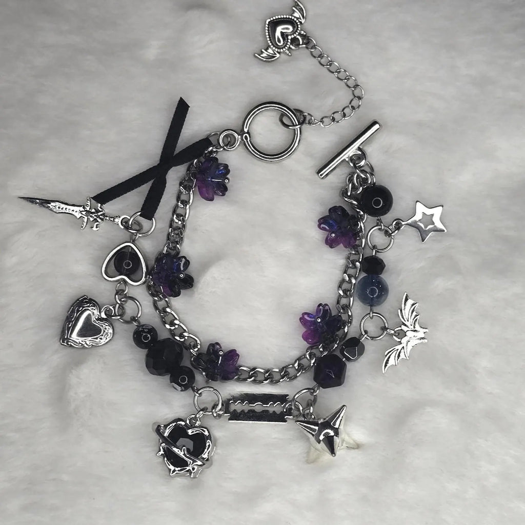 The "Trinked V1" Double Charm Bracelet
