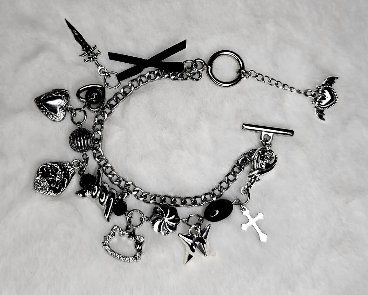 The "Trinked V2" Double Charm Bracelet