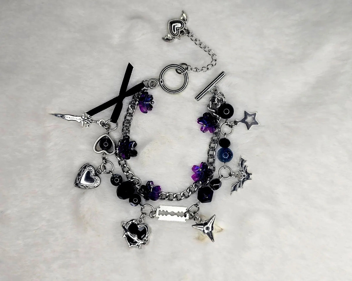 The "Trinked V1" Double Charm Bracelet