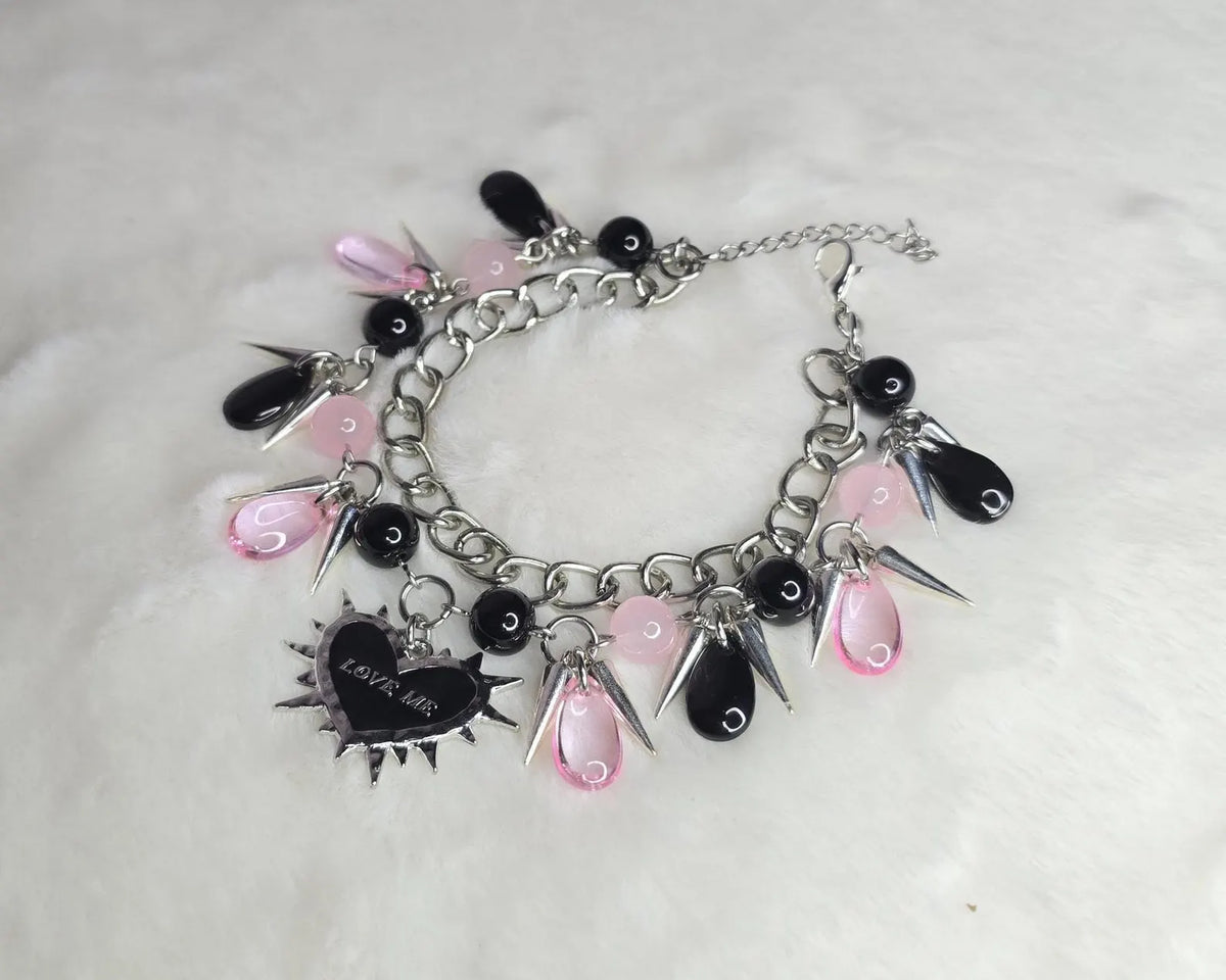 The "Obsessed" Double Charm Bracelet